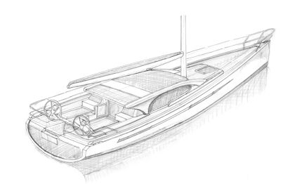 presentato il nuovo yacht franchini 575
