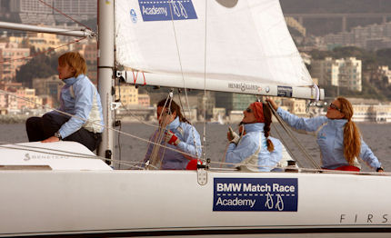 bmw match race academy brindisi un corso in rosa