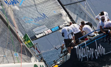 rolex capri sailing week italiane in testa