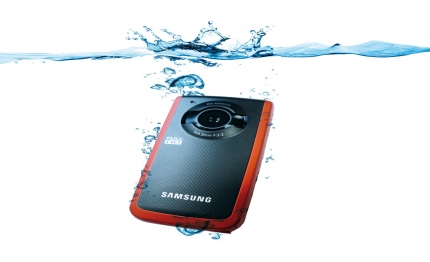 samsung w200 arriva la videocamera subacquea