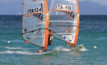 windsurf due medaglie per italia cagliari