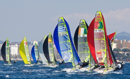 spanish sailing world cup event ready to start