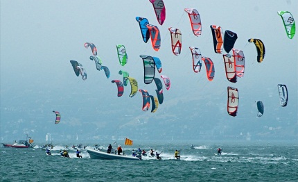 olimpiadi fuori il windsurf dentro il kite