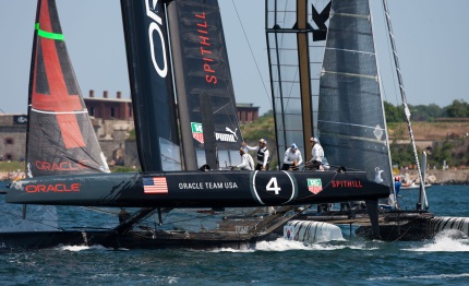 america cup oracle spithill subito protagonista