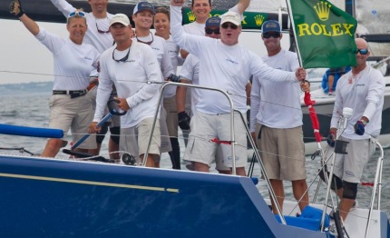 rolex farr 40 richardson barking mad takes its first north american title