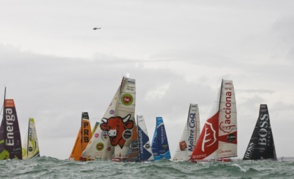 magical send off for the vendee globe