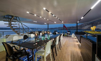 il lusso del benetti ocean paradise al cannes yachting festival 2014