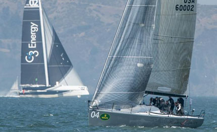 rolex big boat series pushing at the gates