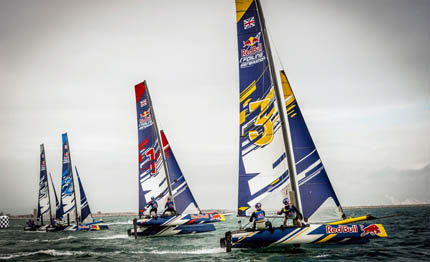 red bull foiling generation si spicca il volo sui cat flying phantom