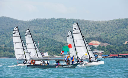 youth sailing world championship in acqua solo cat sl16