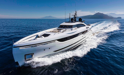columbus yachts 40m sport hybrid divine al monaco yacht show 2016