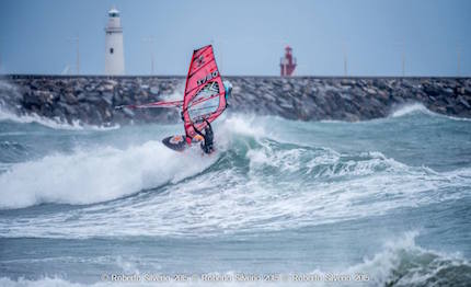 campionato nazionale wave windsurf semaforo verde per la tappa funtana meiga