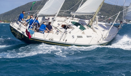 rolex swan cup caribbean una variegata flotta approda virgin gorda