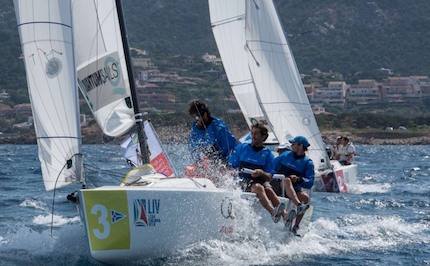 il circolo canottieri aniene vince audi italian sailing league