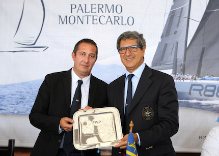 la federazione italiana vela onora il circolo della vela sicilia