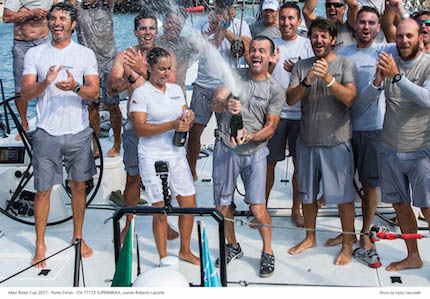 la vittoria di supernikka alla maxi yacht rolex cup