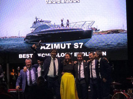 azimut yachts vince premi agli world yachts trophy