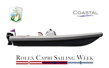 coastal boat tender ufficiale alla rolex capri sailing week