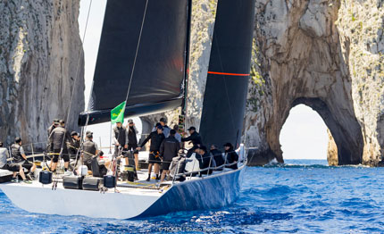 rolex capri sailing week sets sail tomorrow with giant maxi yacht fleet
