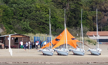 inaugurata porto ercole asa argentario sailing academy