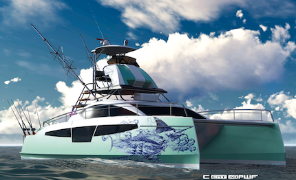 catamarans il nuovo cc 40 power fish