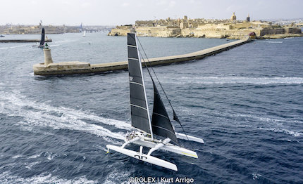 rolex middle sea race line honours record per argo