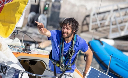 mini transat le vere acrobazie le fa alberto riva