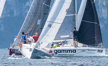 achab insolente nella winter cup del garda gargnano