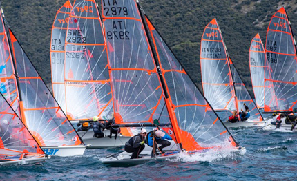 conclusa con prove la 29er easter regatta