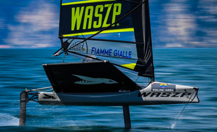 attesa sul garda per il foiling week 2022