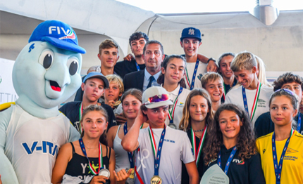 salerno la festa dei campioni giovanili italiani