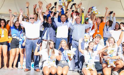 viareggio la festa finale dei campioni giovanili italiani in doppio