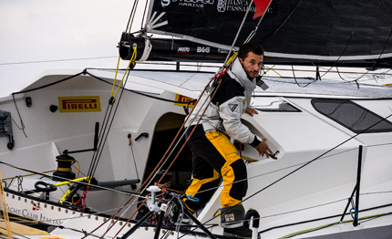 ambrogio beccaria pronto per la sua prima route du rhum