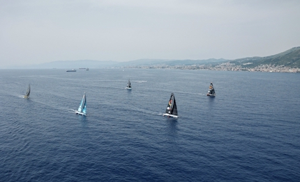 the ocean race domani prima in port race primo test per 8220 aor team genova 8221
