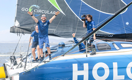 team holcim prb vince la leg di the ocean race