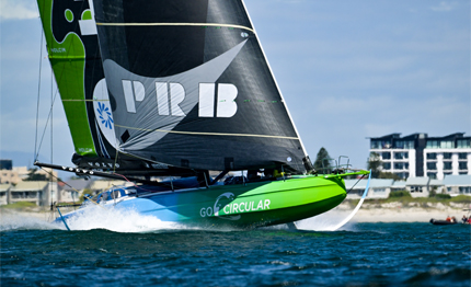the ocean race team holcim prb vince citt 224 del capo