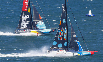 the ocean race partenza complicata due barche danneggiate rientrano in porto
