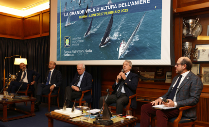 circolo canottieri aniene presentata la lunga bolina 2023