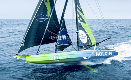 the ocean race team holcim prb pieni punti dopo una corsa da record