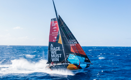 the ocean race in fila verso capo horn