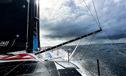 the ocean race ultime dure ore verso itajai