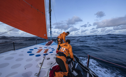 the ocean race il duello per il podio della terza tappa non 232 finito