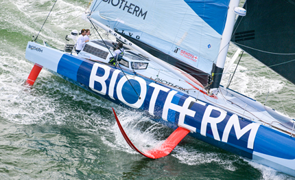 the ocean race da itajai parte in testa biotherm