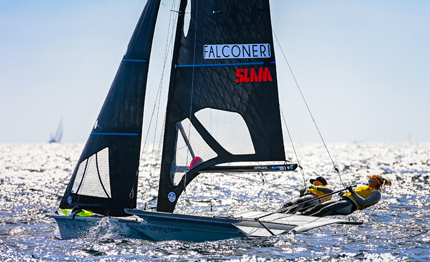 sof de voile hy 232 res domani si chiude con quattro equipaggi italiani in medal race