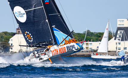 the ocean race la vera lotta per il primo posto inizia newport