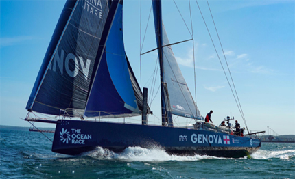 team genova torna in gara nella the ocean race ad aahrus