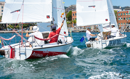 sul trasimeno il campionato italiano team race della classe meteor