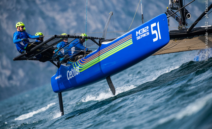 m32 dominio di vitamina sailing sul lago di garda