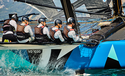 realteam sailing 232 il vincitore della tf35 malcesine cup