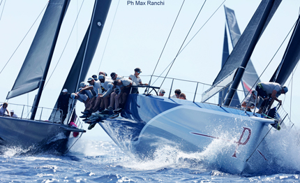 vento perfetto per avvio della 33 maxi yacht rolex cup